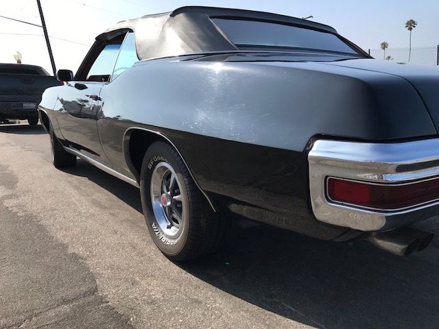 1970 Black Pontiac GTO Convertible