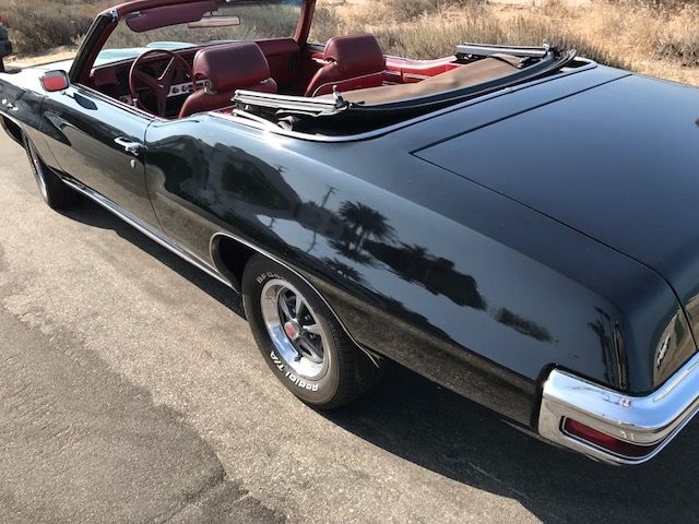 1970 Black Pontiac GTO Convertible