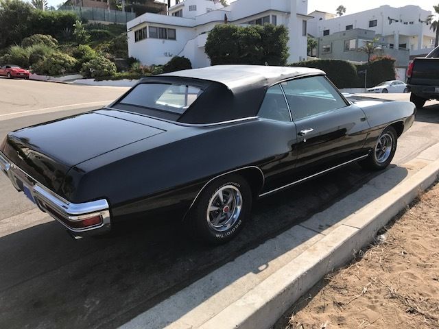1970 Black Pontiac GTO Convertible