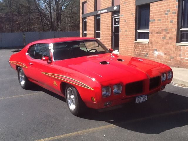 1970 RED Pontiac GTO Coupe