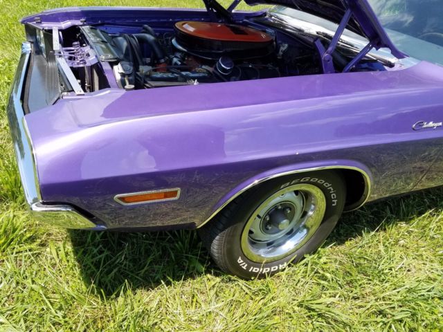 1970 Plum Purple Dodge Challenger Coupe