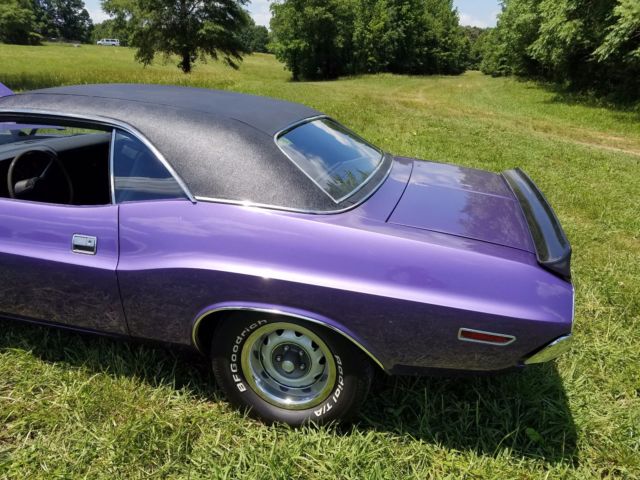 1970 Plum Purple Dodge Challenger Coupe