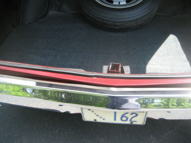 1970 black cherry Chevrolet Impala Coupe