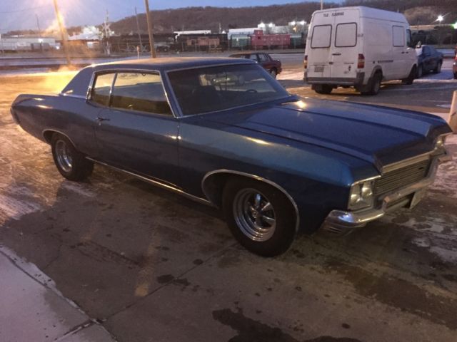 1970 Black Chevrolet Impala Coupe