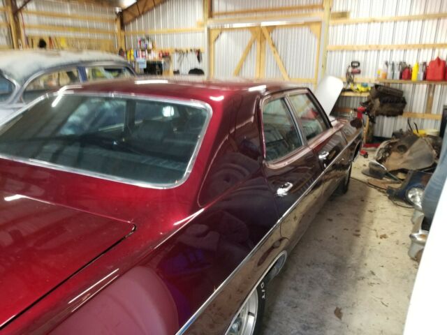 1970 Red Chevrolet Impala Sedan