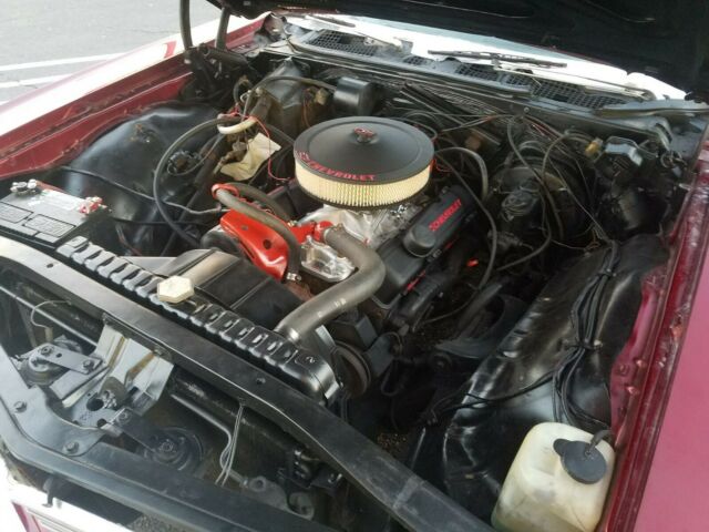 1970 Red Chevrolet Impala Sedan