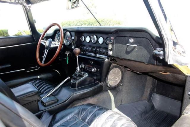1970 Yellow Jaguar E-Type Convertible