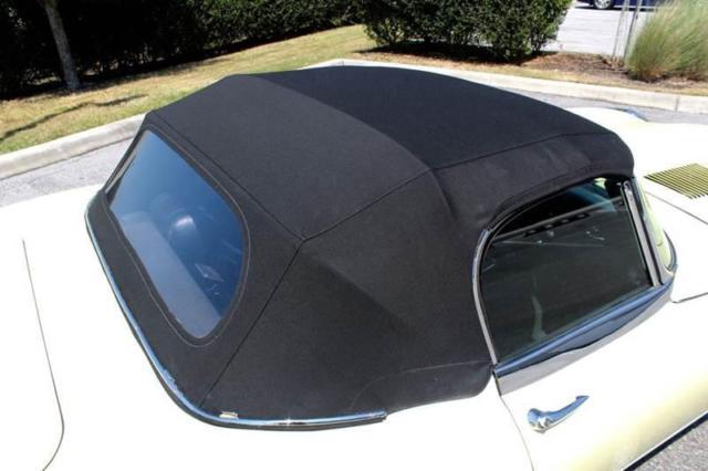 1970 Yellow Jaguar E-Type Convertible