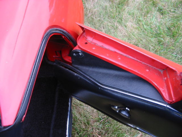 1970 Red Jaguar E-Type Convertible