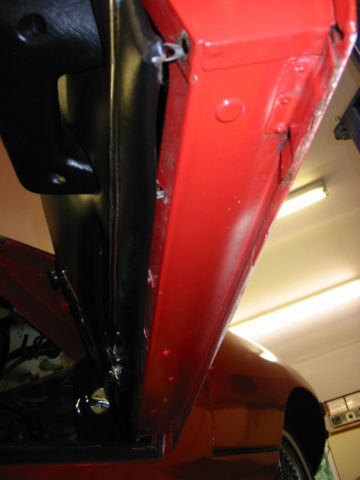 1970 Red Jaguar E-Type Convertible