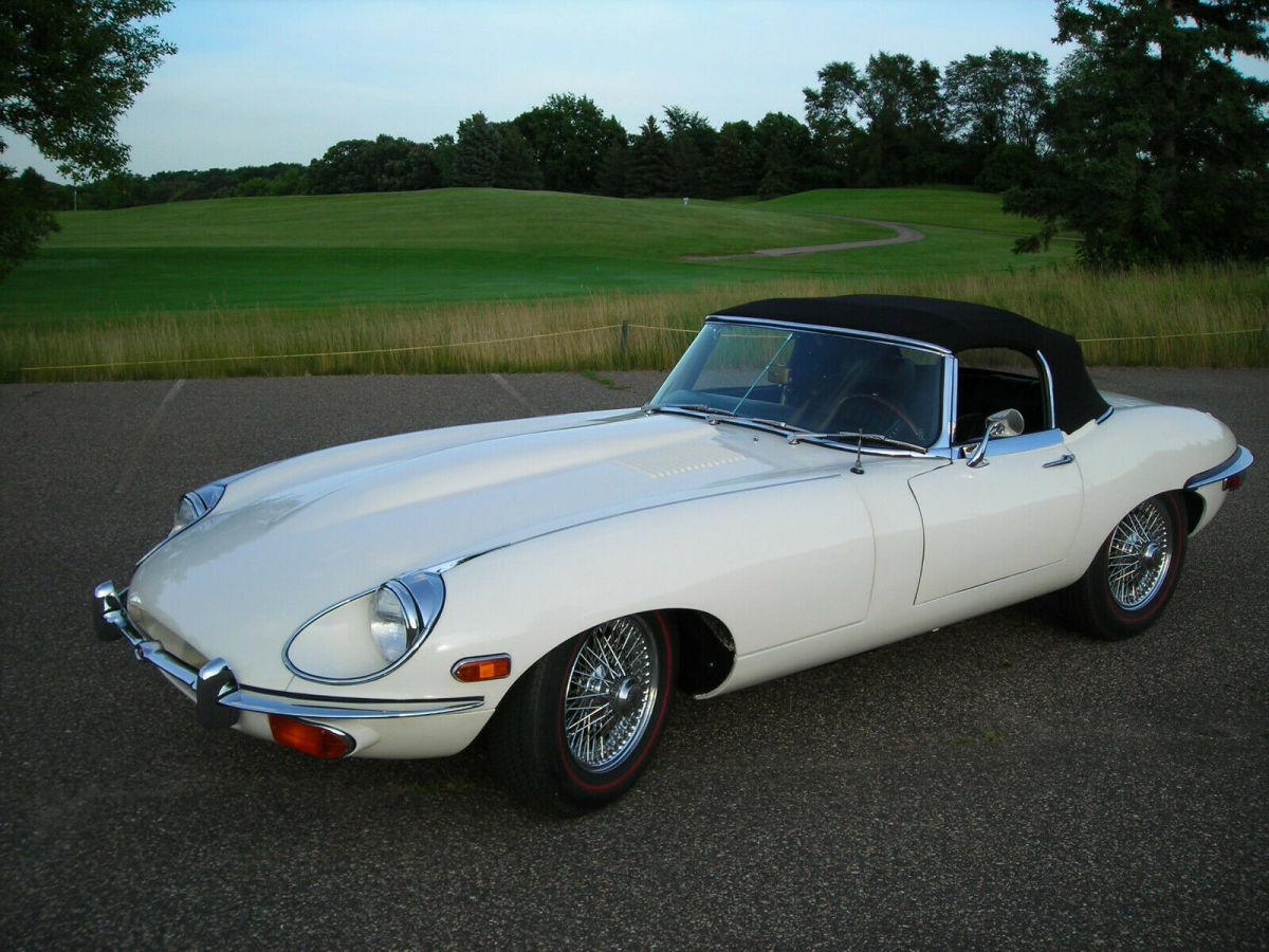 1970 Light Blue Jaguar E-Type Coupe