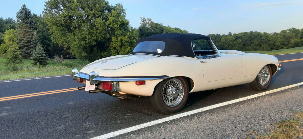 1970 Light Blue Jaguar E-Type Coupe