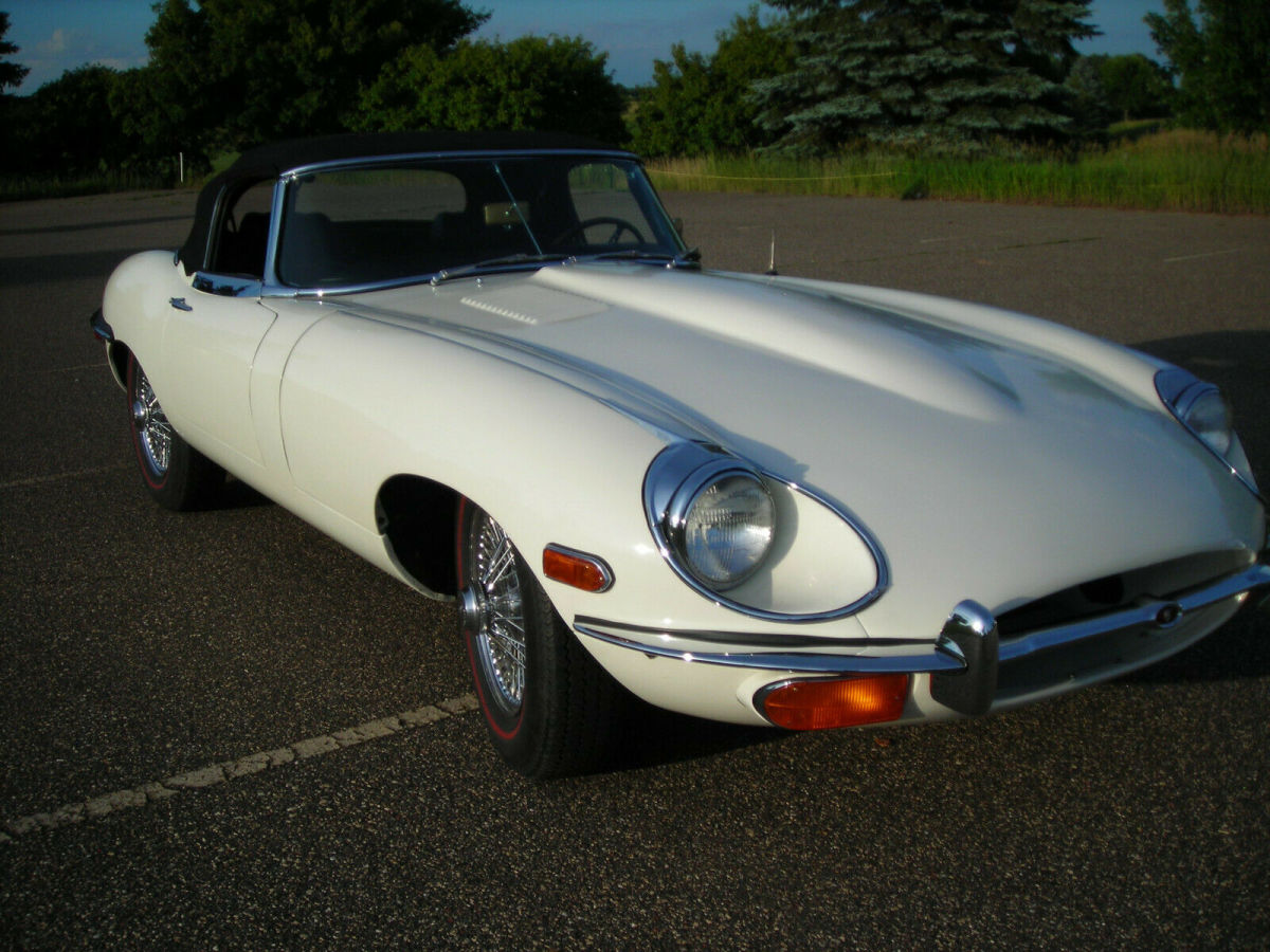 1970 Light Blue Jaguar E-Type Coupe