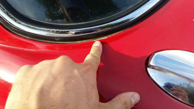 1970 Red Jaguar XJ6 Sedan