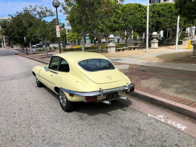 1970 Yellow Jaguar E-Type