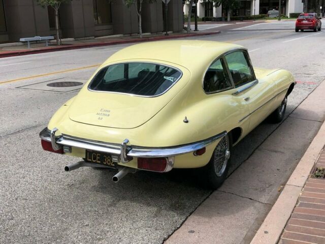 1970 Yellow Jaguar E-Type