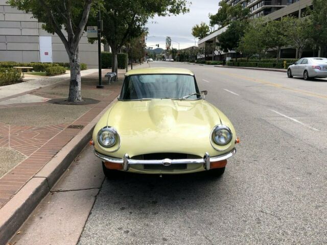 1970 Yellow Jaguar E-Type