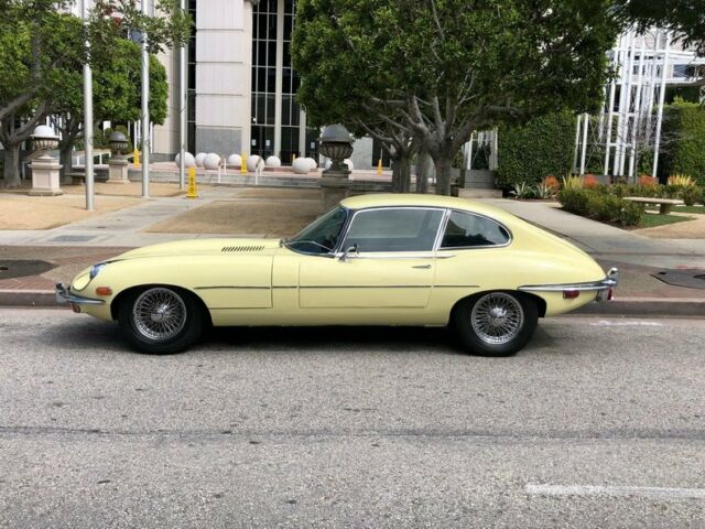 1970 Yellow Jaguar E-Type