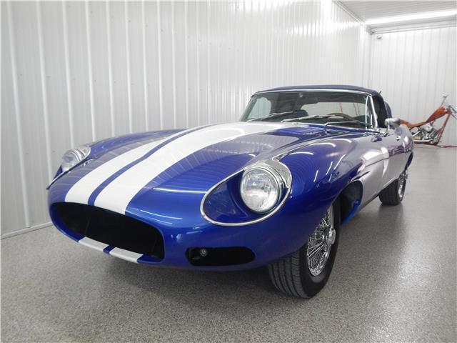 1970 Blue Jaguar XK --