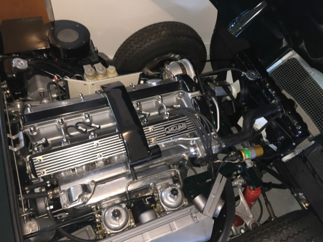 1970 British Racing Green Jaguar E-Type Convertible OTC