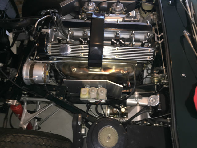 1970 British Racing Green Jaguar E-Type Convertible OTC