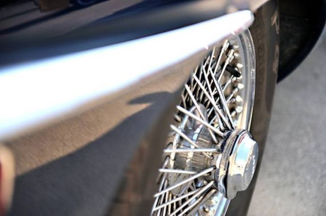 1970 Non-Metallic Indigo Blue Jaguar E-Type Convertible