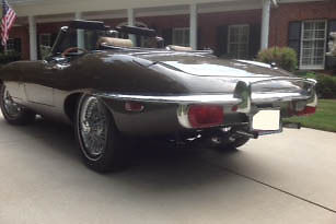 1970 Sable Jaguar E-Type Convertible