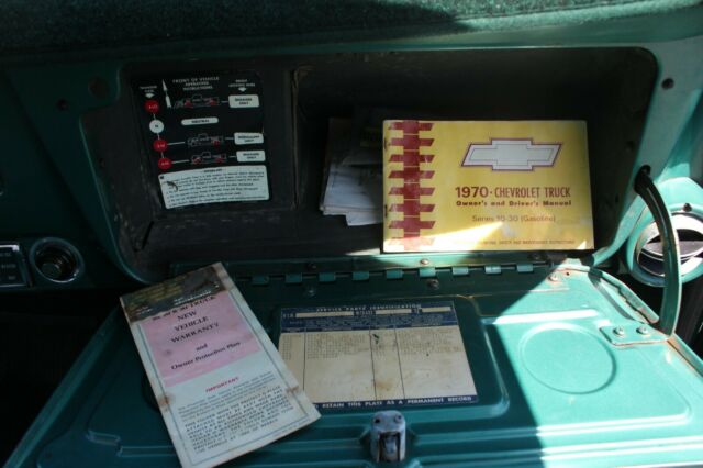 1970 Green Chevrolet C-10 Standard Cab Pickup