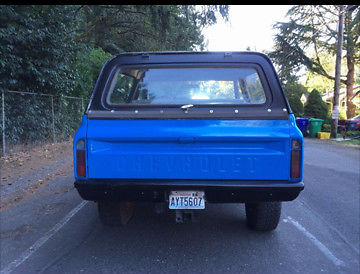 1970 Medium red Chevrolet Blazer Convertible