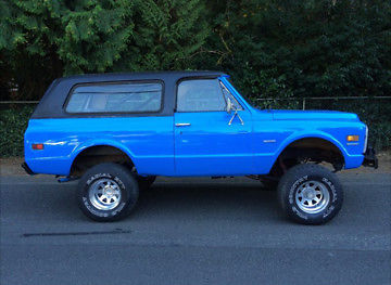 1970 Medium red Chevrolet Blazer Convertible