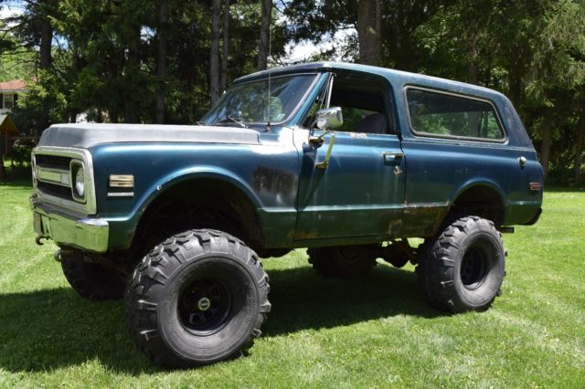 1970 Blue Chevrolet Blazer SUV