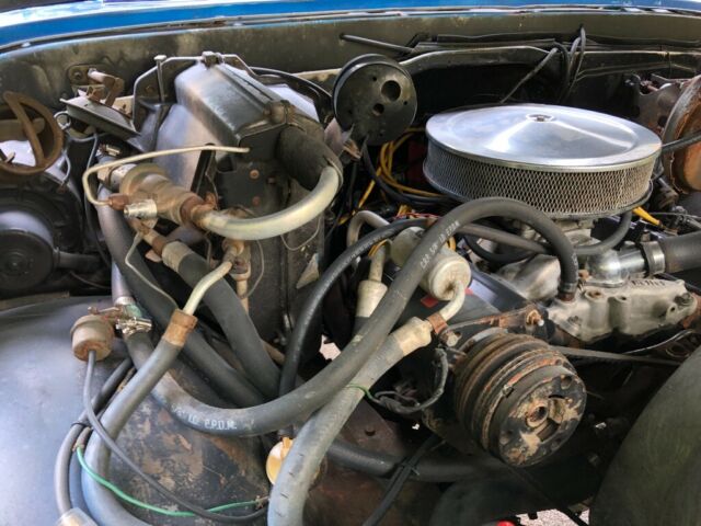 1970 Blue Chevrolet Blazer SUV