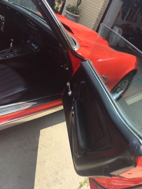 1970 Red Chevrolet Corvette