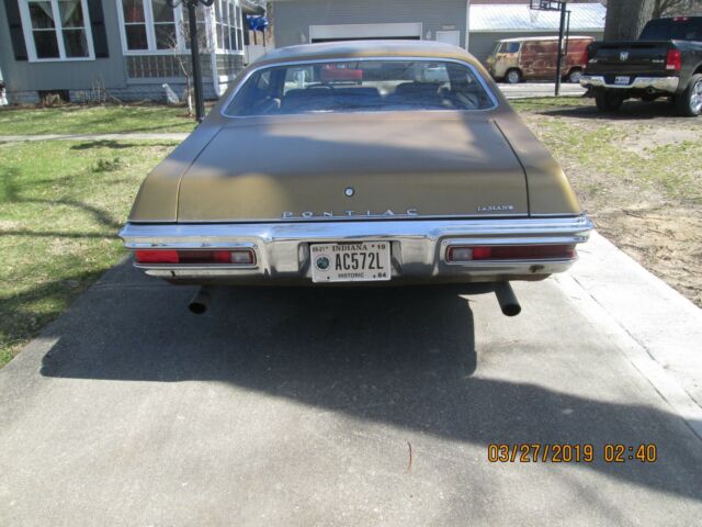 1970 Gold Pontiac Le Mans Coupe