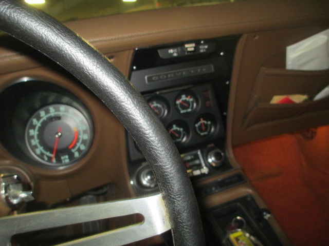 1970 Maroon Chevrolet Corvette T-top