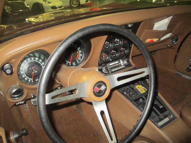 1970 Maroon Chevrolet Corvette T-top