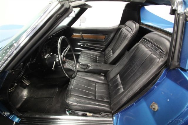 1970 Blue Chevrolet Corvette