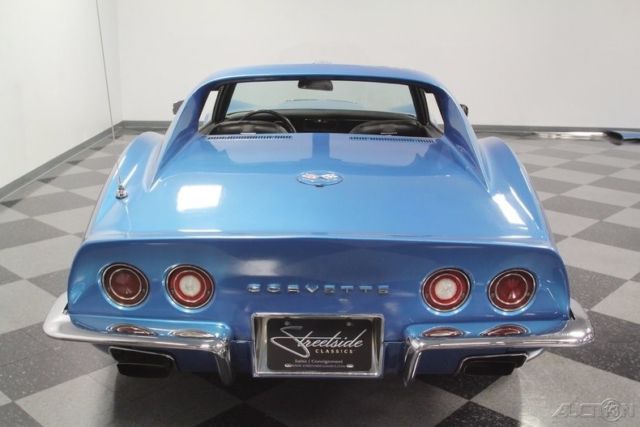 1970 Blue Chevrolet Corvette