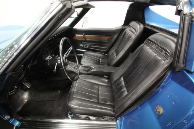 1970 Blue Chevrolet Corvette