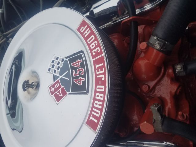 1970 Red Chevrolet Corvette