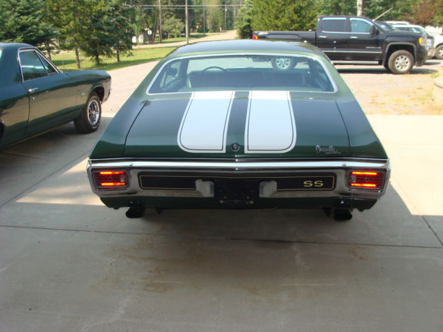 1970 Green Chevrolet Chevelle Coupe