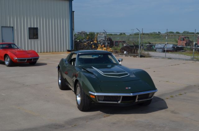 1970 Donnybrooke Green Chevrolet Corvette Coupe