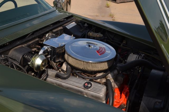1970 Donnybrooke Green Chevrolet Corvette Coupe
