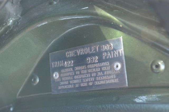 1970 Donnybrooke Green Chevrolet Corvette Coupe