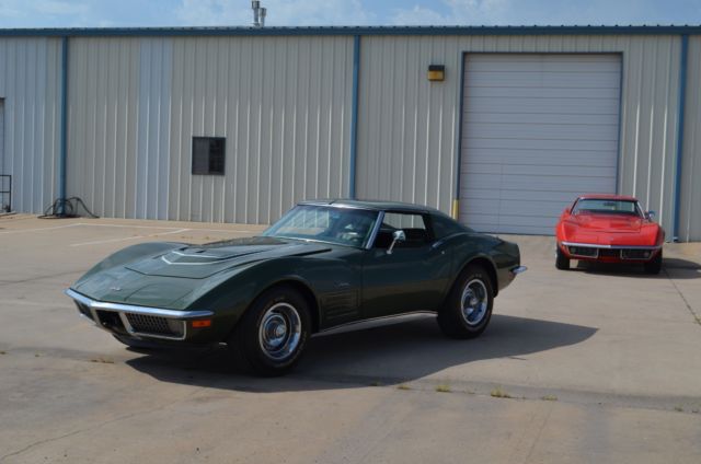 1970 Donnybrooke Green Chevrolet Corvette Coupe