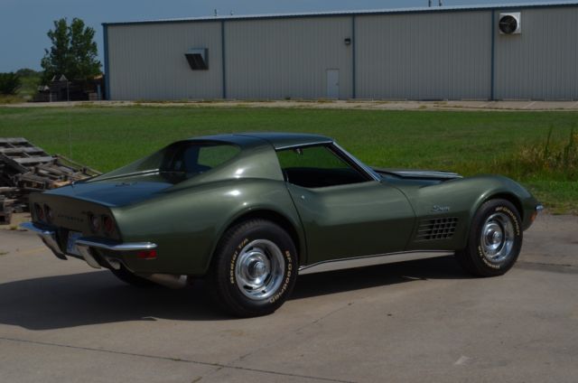 1970 Donnybrooke Green Chevrolet Corvette Coupe