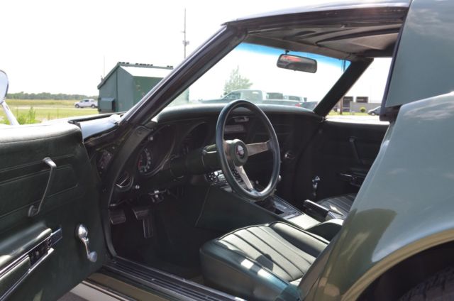 1970 Donnybrooke Green Chevrolet Corvette Coupe