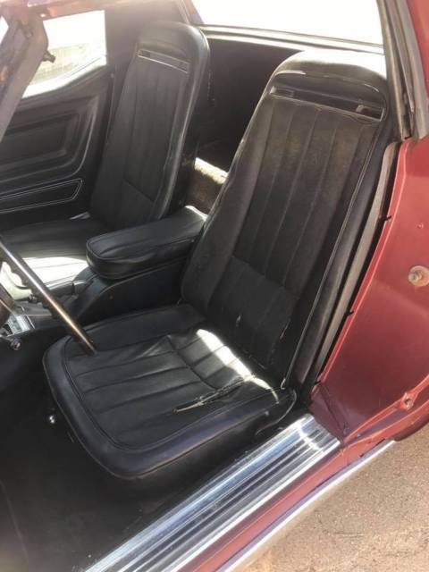 1970 Burgundy Chevrolet Corvette Coupe