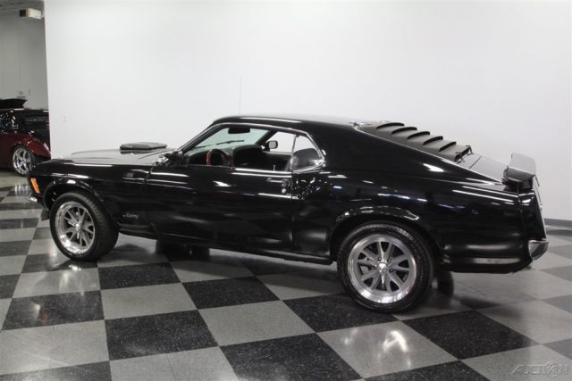 1970 Black Ford Mustang