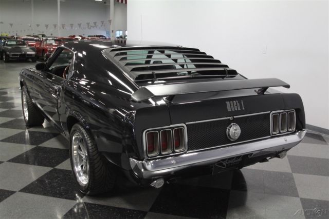1970 Black Ford Mustang